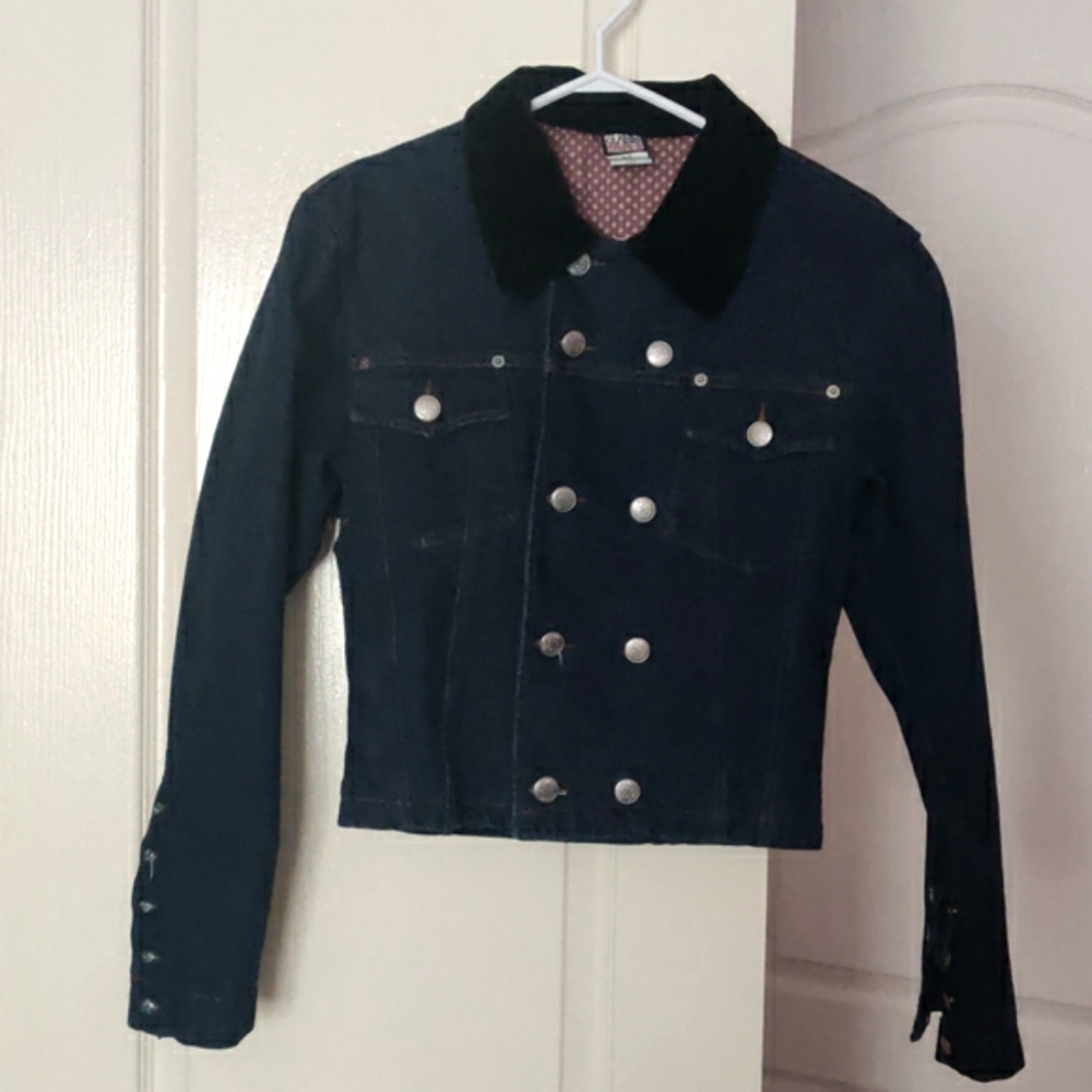Jean Paul Gaultier JPG Rare Vintage Military Jean Jacket